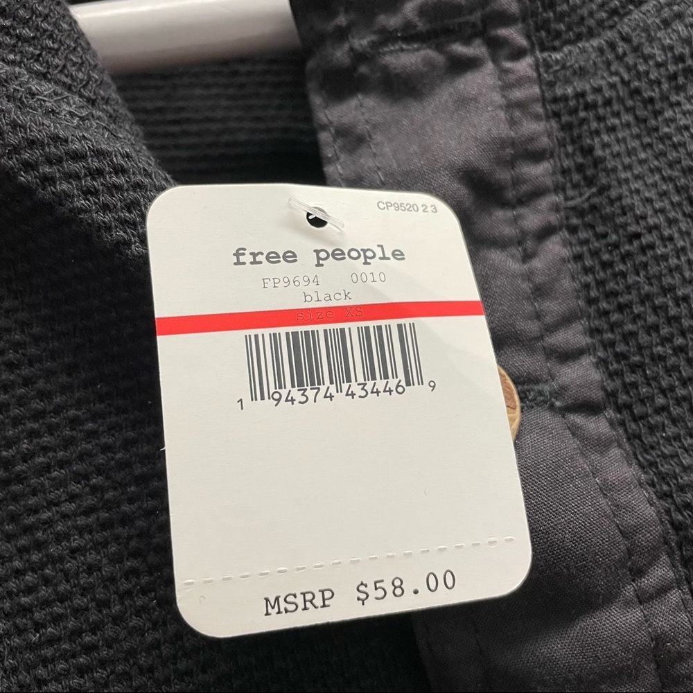 𝅺Peek Aye Bodysuit, Black, X-Small - Picture 7 of 8